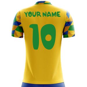 2022-2023 Brazil Home Concept Football Shirt (Your Name)