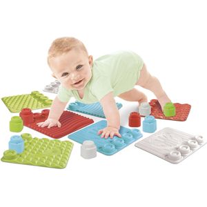 Clementoni Soft Clemmy - Sensory Path - Speelkleed - Baby Speelmat - Met Stapelblokken - 6-36 maanden