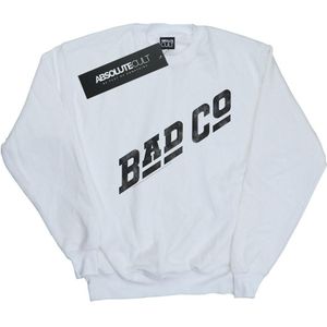 Bad Company Sweatshirt met verkleurd logo voor meisjes (140-146) (Wit)