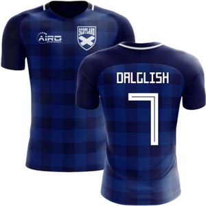 2022-2023 Scotland Tartan Concept Football Shirt (Dalglish 7)