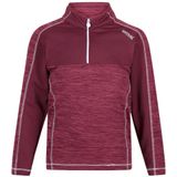 Regatta Kinderen/Kinderen Hewley Recycled Half Zip Fleece Top (146-152) (Violet/Amarant Haze)