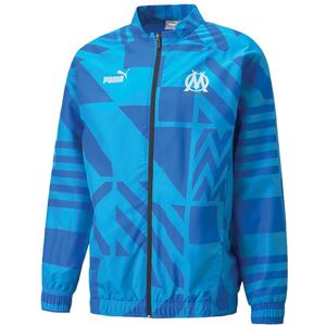 2022-2023 Marseille Pre-Match Jacket (Blue)
