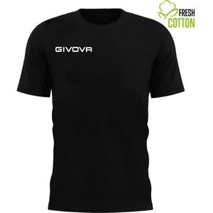 Cotton T-shirt Givova Fresh Black M