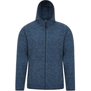 Mountain Warehouse Heren Snowdon II Full Zip Hoodie (3XL) (Blauw)