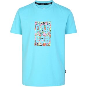 Dare 2B Kinderen/Kinderen Trailblazer Bloemen T-shirt (140) (Blauwe zeestraal)