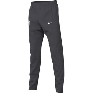 2022-2023 Liverpool Fleece Football Pants (Grey) - Kids