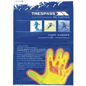 Trespass Handwarmers X - Chemische handwarmer (Verpakking van 2)  (Blauw)