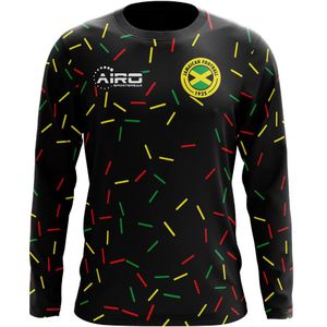 2022-2023 Jamaica Long Sleeve Third Concept Football Shirt