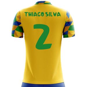 2022-2023 Brazil Home Concept Football Shirt (Thiago Silva 2)
