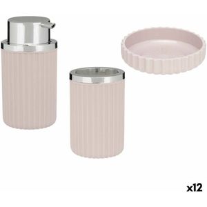 Badset Roze Plastic (12 Stuks)