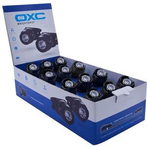 OXC Multipack Brightspot Voorlicht LED 12 e. - Zwart