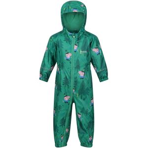 Regatta Kinder/Kinder Peppa Pig Dinosaurus Snowsuit (98) (Jellybean Groen)