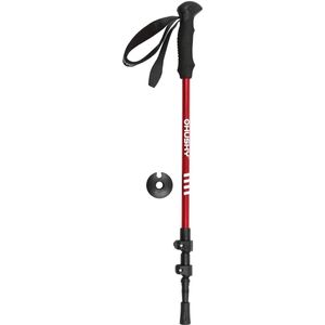 Husky wandelstokken (set) Trekking Scaup 3-delig Flip-lock - Rood