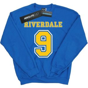 Riverdale Dames/Dames Nine Logo Sweatshirt (S) (Koningsblauw)