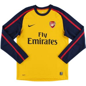 2008-2009 Arsenal Long Sleeve Away Shirt