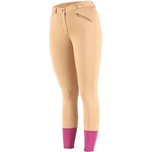 Wessex Dames/Dames Gebreide Broeken (44EU) (Beige)