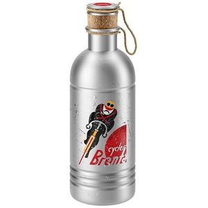 Elite Eroica Alu Brenta Bidon 600 ml - Zilver