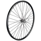 Achterwiel 28 inch 622 zwart zwarte spaak shimano remnaaf