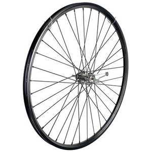 Achterwiel 28 inch 622 zwart zwarte spaak shimano remnaaf