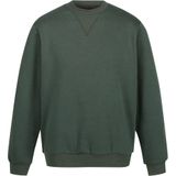 Regatta Heren Pro Crew Neck Sweatshirt (S) (Donkergroen)