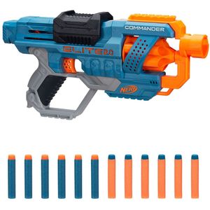 NERF Elite 2.0 Commander RD-6 Blaster - Geschikt voor kinderen vanaf 8 jaar - Inclusief 12 darts