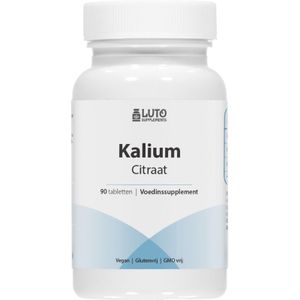 Kalium citraat | Fruits & Greens Extract | 392 mg | 90 tabletten | Luto Supplements
