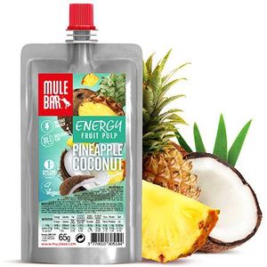 Mulebar Veganistische Fruitpulp - 65g - Ananas Kokosnoot