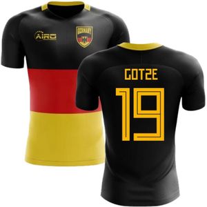 2022-2023 Germany Flag Concept Football Shirt (Gotze 19)