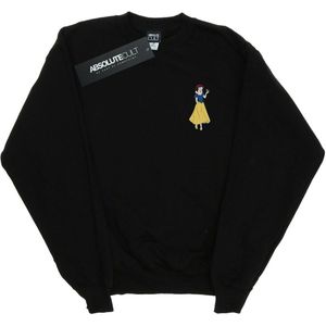 Disney Princess Dames/Dames Sneeuwwit Borst Sweatshirt (L) (Zwart)