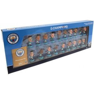 Manchester City FC Champions SoccerStarz Football Figurine (Pack of 18)