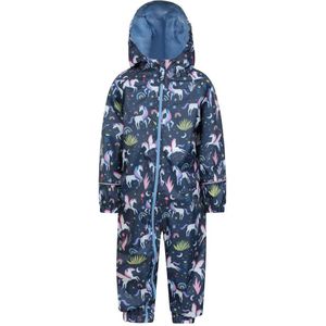 Mountain Warehouse Baby Eenhoorn Regenpak (74) (Blauw/Roze/Groen)