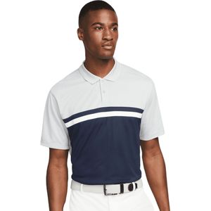 Nike Heren Victory Dri-FIT Golf Poloshirt (M) (Licht rookgrijs/bsidiaanblauw)