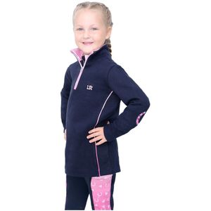 Little Rider Meisjes Pony Fantasy Sweatshirt (146-152) (Marine / Roze)