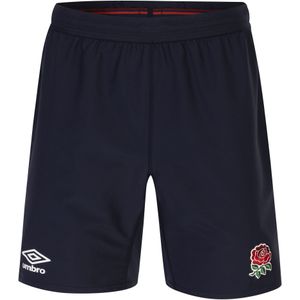 Umbro Heren 23/24 Alternate Engeland Rugby Replica Shorts (XXL Regulär) (Marineblauw/Wit/Rood)