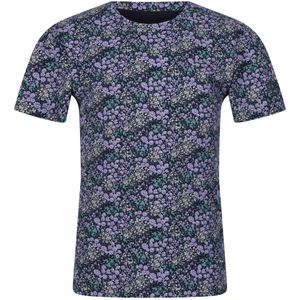 Regatta Kinderen/Kinderen Bosley V Ditsy Print T-shirt (140) (Marine)