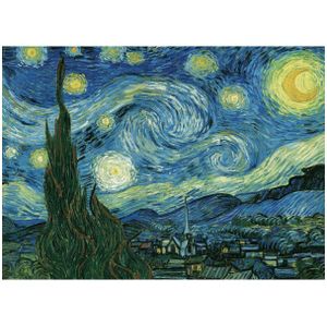 Puzzel Eurographics - Vincent Van Gogh: Sterrennacht, 1000 stukjes