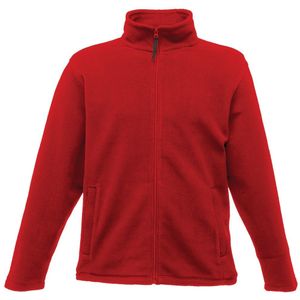 Regatta - Heren Plain Micro Fleece Full Zip Vest (Lite Laag) (XL) (Rood)