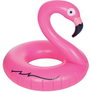 Trespass Flamingo Opblaasbare Zwemring  (Fuchsia)