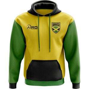 Jamaica Concept Country Football Hoody (Yellow)