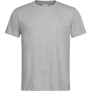 Stedman - Heren Klassieke Organische T-Shirt (5XL) (Heide Grijs)
