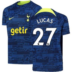 2022-2023 Tottenham Pre-Match Training Shirt (Indigo) (LUCAS 27)