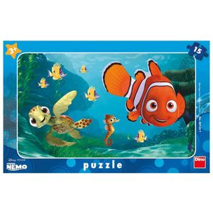 Dino Puzzel - Disney Pixar Nemo Frame Puzzel - 15 Stukjes