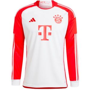 2023-2024 Bayern Munich Long Sleeve Home Shirt (Kids)