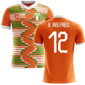 2022-2023 Ivory Coast Home Concept Football Shirt (B. Wilfried 12)
