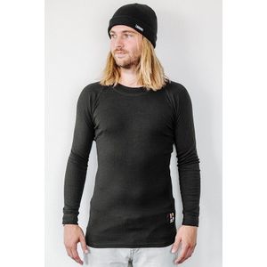 Pro Thermo Baselayer Shirt Mannen Zwart