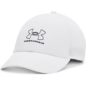 Under Armour - Iso-Chill Driver Mesh Adjustable Cap - Witte Pet Dames - One Size