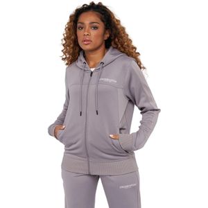 Crosshatch Dames/Dames Genova Full Zip Track Top (XS) (Quicksilver)