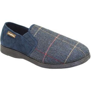 Goodyear Harrison Tweed Slippers Heren (44 EU) (Marine)