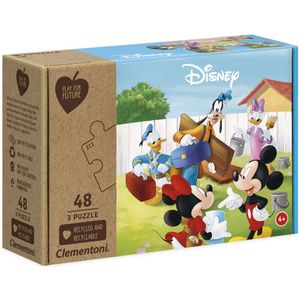 Disney Mickey Mouse Puzzel (3x48 Stukjes)