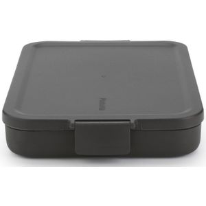 Brabantia Make & Take Lunchbox - Plat - Kunststof - Dark Grey